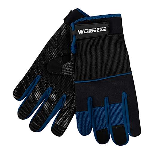 Synthetic Leather Work Gloves Large
