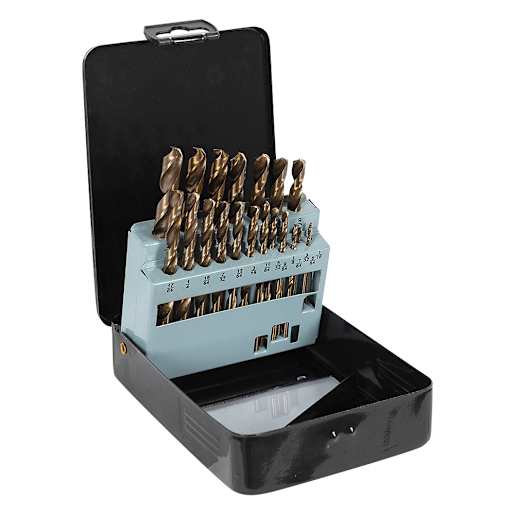 21-Pieces Gold Oxide Drill Bit Set