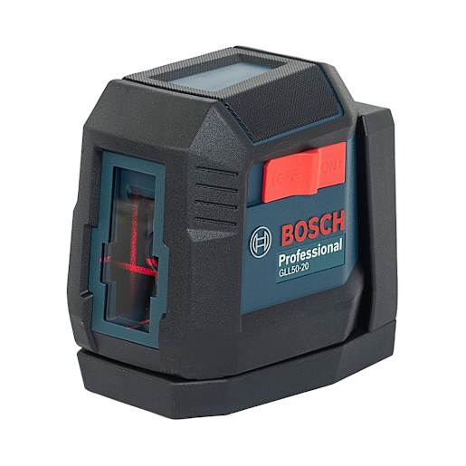 Niveau laser à lignes croisées rouges BOSCH