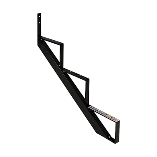 PYLEX 3-Step Black Aluminum Stair Stringer Collection 11