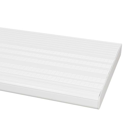PYLEX White Aluminum Step 48 in. Collection 11