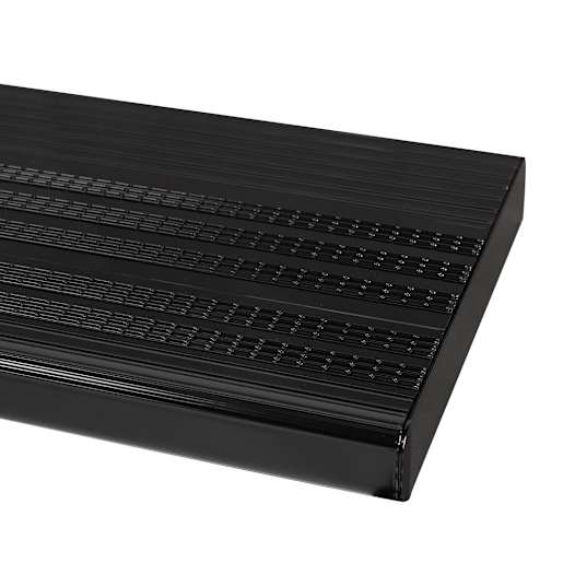 PYLEX Black Aluminum Step 36 in. Collection 11