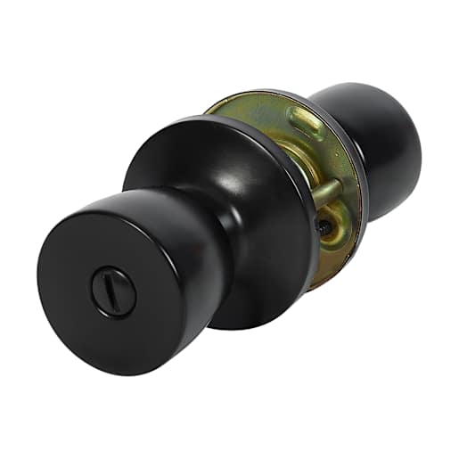 KËYSTROM Bathroom Door Bell Knob Matte Black