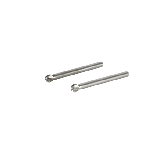 Ball Shaped Carving Bit 3/16 in. for Rotary Tool Pqt/2