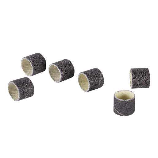 Bande de ponçage grain fin n° 120 pour outil rotatif Pqt/6