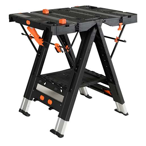 NEKTRA PRO Foldable Workbench & Sawhorse