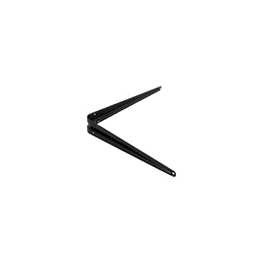 NEKTRA Shelf Support 3 in. x 4 in. Black