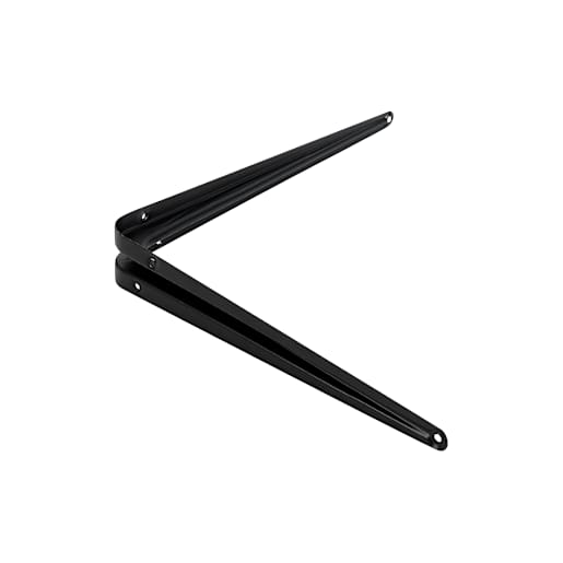 NEKTRA Shelf Support 6 in. x 8 in. Black