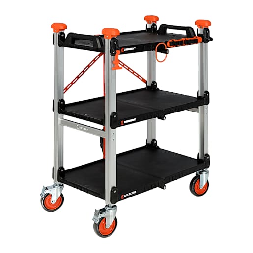 Folding Jobsite Utility Cart 300 lb