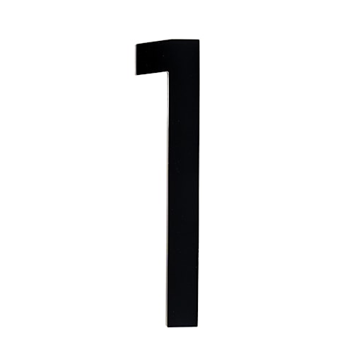 Bungalow Number 1 Aluminum Black 8 1/2 in.