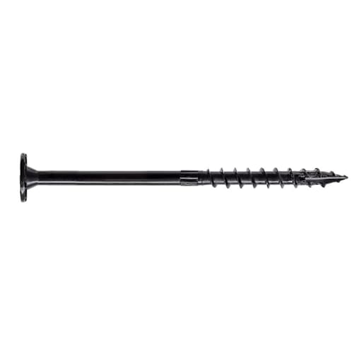 Vis à bois structurelle d'intérieur TIMBER 6 po T.P. noir Pqt/50