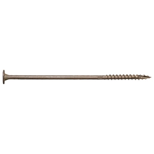 Vis à bois structurelle TIMBER DB 10 po T.P. tan Pqt/12