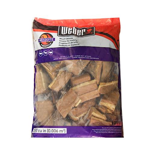 Copeaux de bois à fumer pour BBQ MesquiteWeber 4 lb