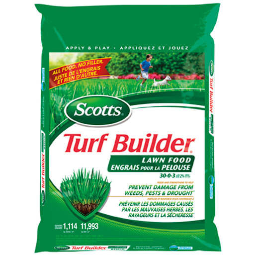 Turf Builder Lawn Fertilizer 30-0-3, 14.5 kg
