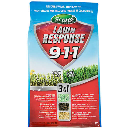 Semences et engrais répare-pelouse Lawn Response 4,8 kg