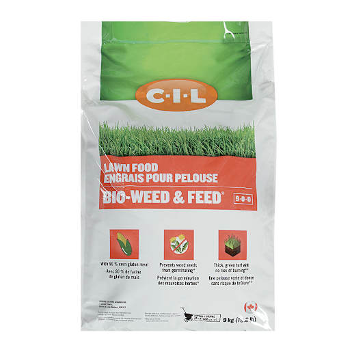 Engrais pour pelouse Bio-Weed & Feed 9-0-0, 9 kg