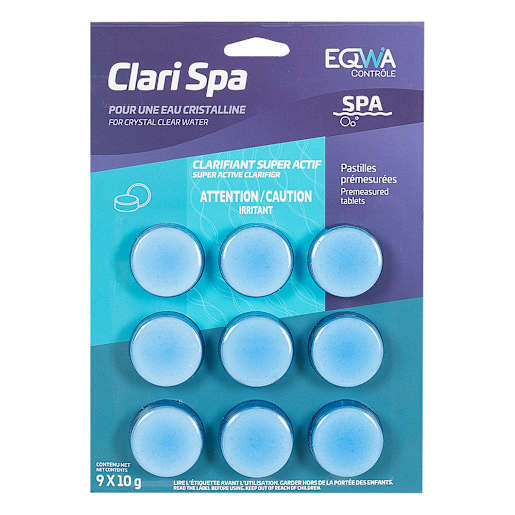 Clari Spa Clarifying Tablets Pkg/9