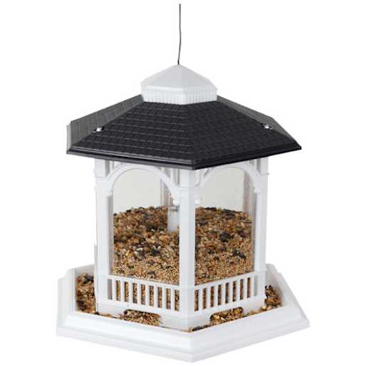 Mangeoire pour oiseaux gazebo classique 12 po