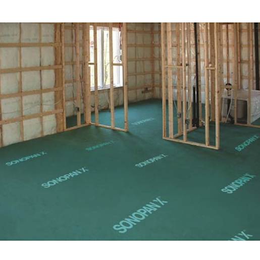 Sonopan-X Acoustic Panel for Flooring 7/16 in. x 4 ft x 4 ft