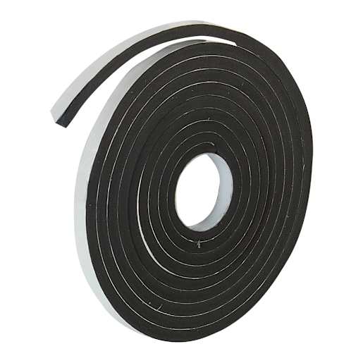 Foam Insulating Tape 1/4 in. x 3/8 in. x 10 ft.