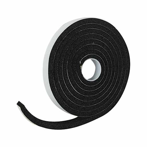 Foam Insulating Tape 3/8 in. x 3/4 in. x 10 ft.
