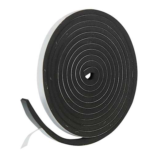 Foam Insulating Tape 1/4 in. x 3/8 in. x 10 ft.