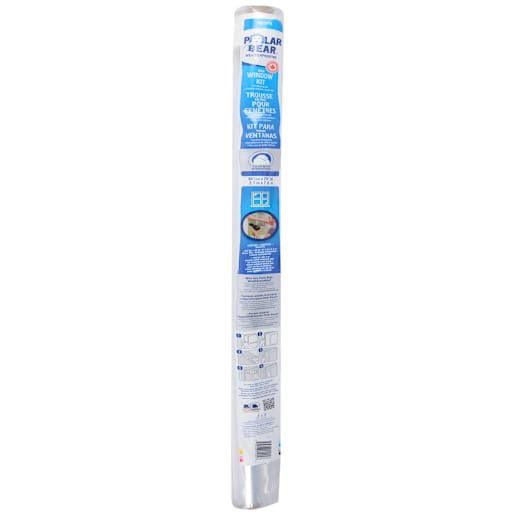 Ensemble de pellicule isolante pour fenêtres 84 po x 25 pi