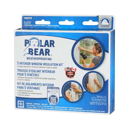 Window Insulation Kit 64 in. x 210 in.