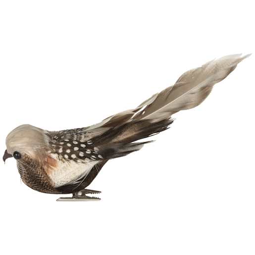 VERTUO Brown Bird with Clip