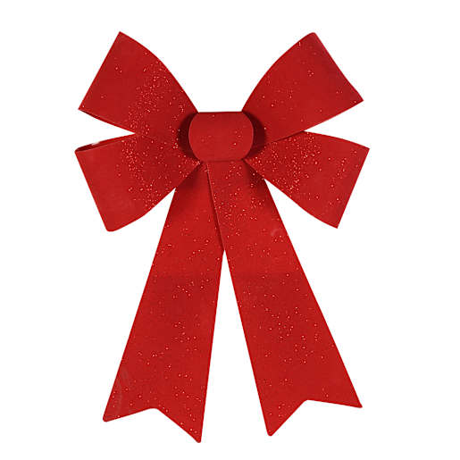 VERTUO Red Christmas Bow 12 in.