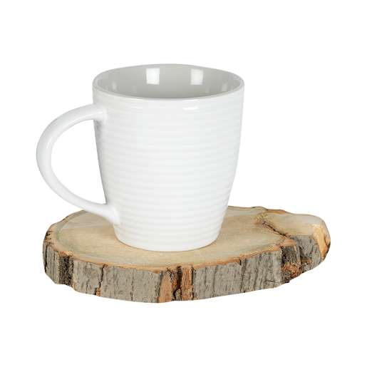 VERTUO Wooden Log Trivet 9 in.
