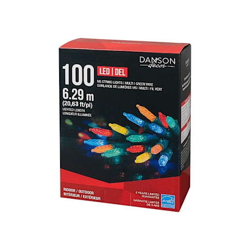 100 LED Mini Lights Set M5 Multicolour
