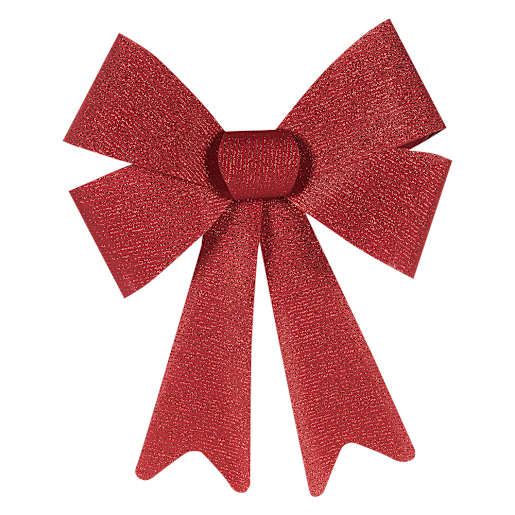 Boucle de Noël rouge 5 1/2 po VERTUO