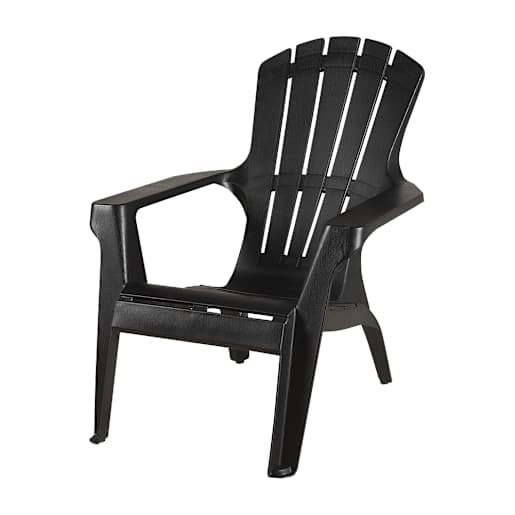Chaise Adirondack noire