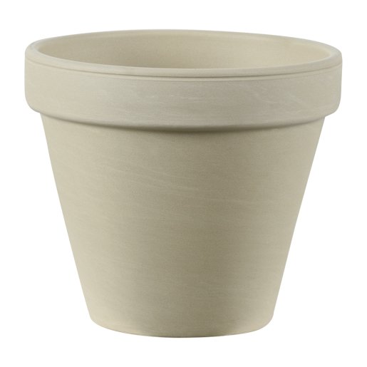 Granite Flower Pot 8 in