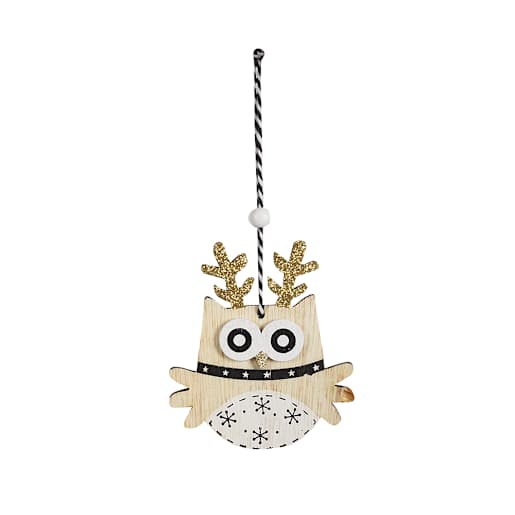 Ornement hibou 3 1/8 po