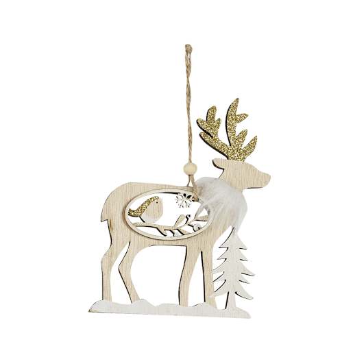 VERTUO Deer Ornament 5 7/8 in.