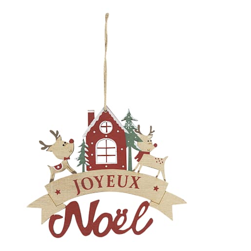 Ornement Joyeux Noël 4 15/16 po