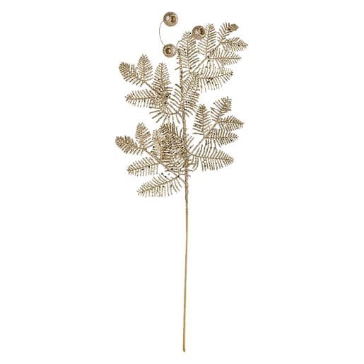 Fern Decorative Pick Gold 24 in.