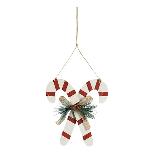 Canes Ornament 7 in.