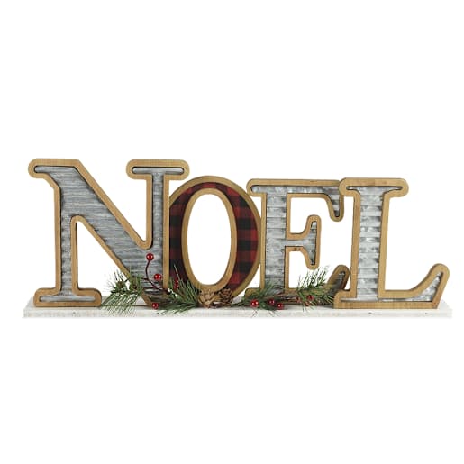 Lettres Noël décoratives 22 po