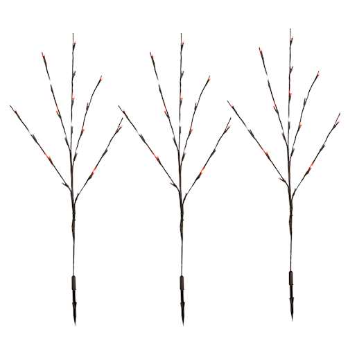 Branches lumineuses 30 po Pqt/3