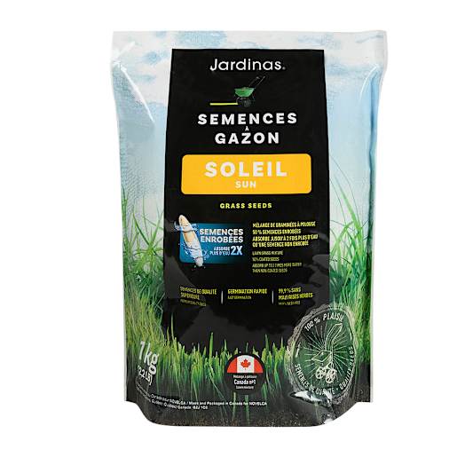 Semences à gazon mélange soleil 1 kg
