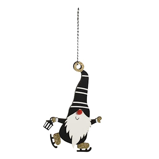 Gnome Ornament 6 7/8 in.