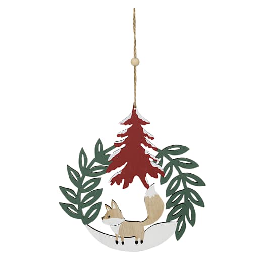 Fox Ornament 7 1/8 in.