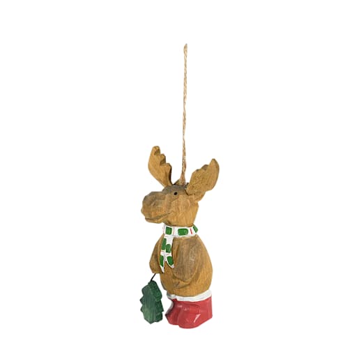 Moose Ornament 2 in.
