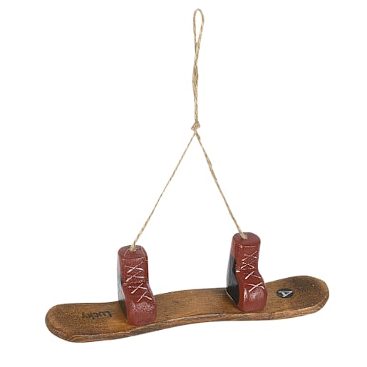 Snowboard Ornament 7 in.