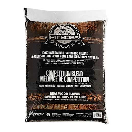 Granules de bois pour BBQ Mélange de compétition 20 lb