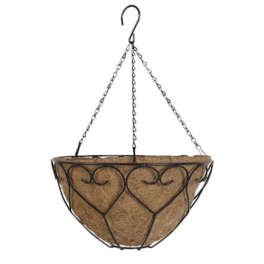 Pot à fleurs suspendu cœur 13 3/4 po VERTUO