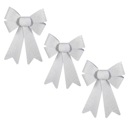 Boucles de Noël 3 7/8 po Pqt/3